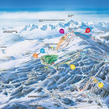 Chalet Isard Pyrenees 2000 - 300M Des Pistes Bolquere Bagian luar foto