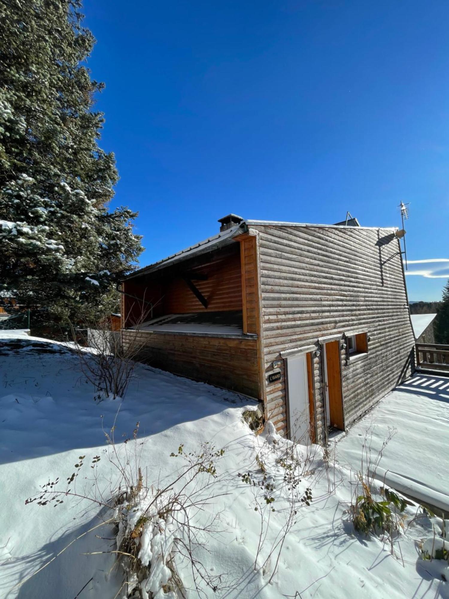 Chalet Isard Pyrenees 2000 - 300M Des Pistes Bolquere Bagian luar foto