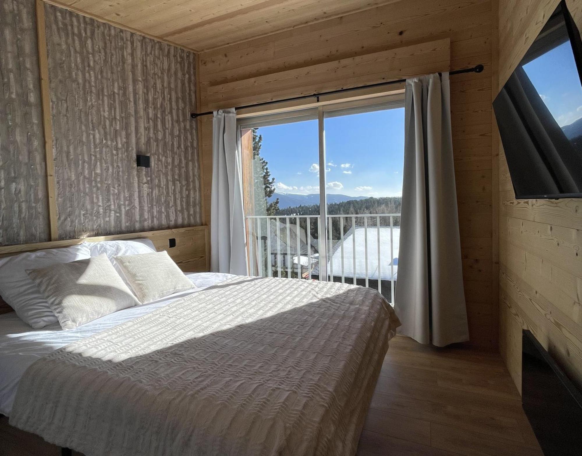 Chalet Isard Pyrenees 2000 - 300M Des Pistes Bolquere Bagian luar foto